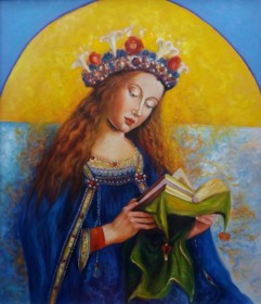 La Vierge Marie
<br>70 x 80 cm
</br>