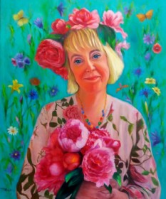 Nordische Frida
<br>60 x 50 cm<br>
<b>VERKAUFT</b>